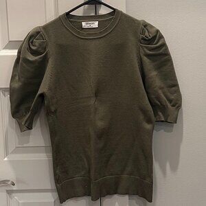 Zenana Olive Short Sleeve Sweater